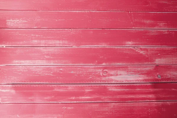 明亮的红色老式木制背景，副本空间 — 图库照片