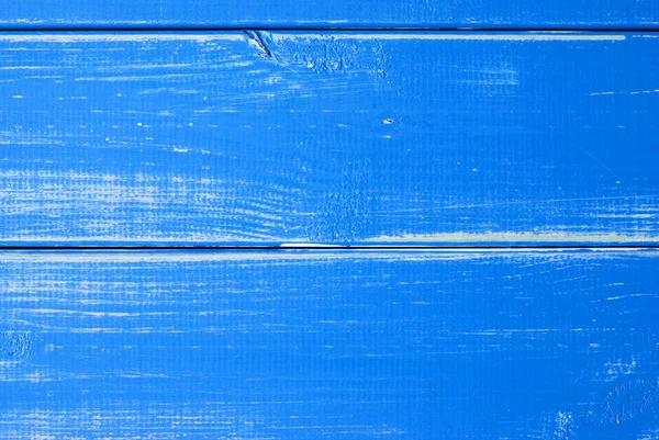 Blue Wooden Slats Background With Copy Space — Stock Photo, Image