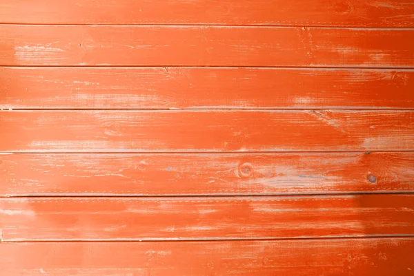 Orange Vintage Wooden Background, Copy Space — Stock Photo, Image