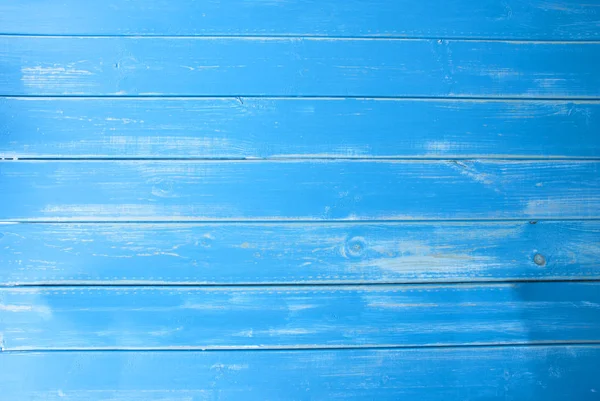 Fundo de madeira vintage azul claro, espaço de cópia — Fotografia de Stock