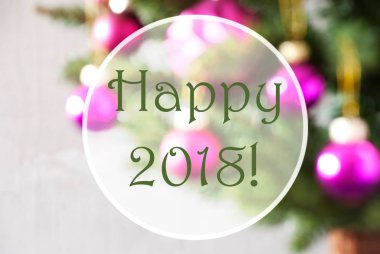 Bulanık topları, Rose kuvars, metin mutlu 2018