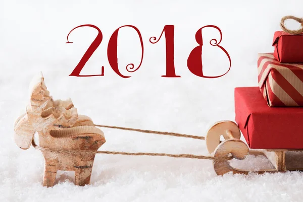 Ren geyiği ile kar, metin 2018 kızağa