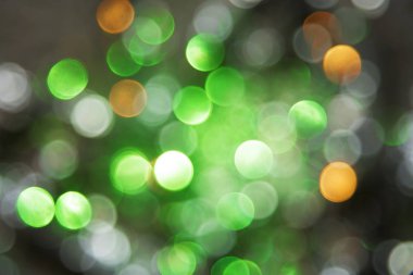 Parlak yeşil ışık arka plan, Noel doku