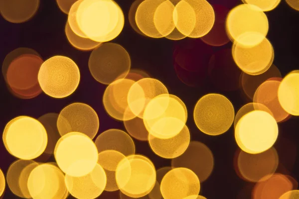 Golden Retro Lights Background, Disco, Celebration Or Christmas Texture — Stock Photo, Image
