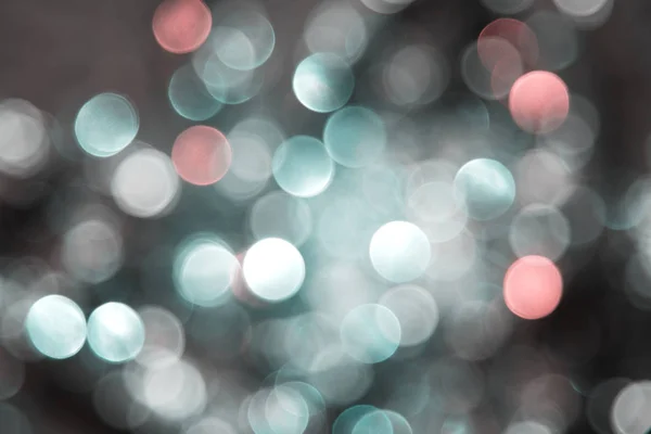 Sparkling Light Blue Lights Background, Party Or Christmas Texture — Stock Photo, Image