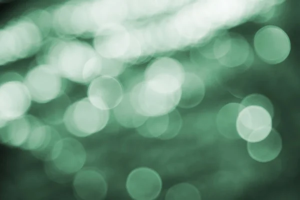 Blurry Green Lights Background, Party, Celebration Or Christmas Texture — Stock Photo, Image