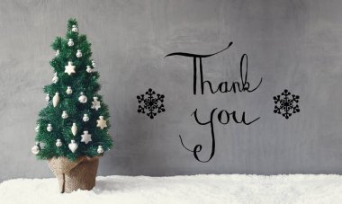 Noel ağacı, Hat sanatı hocası, teşekkür ederim