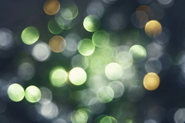 Ігристе світло зелене світло Фон, дискотека або різдвяна текстура — стокове фото