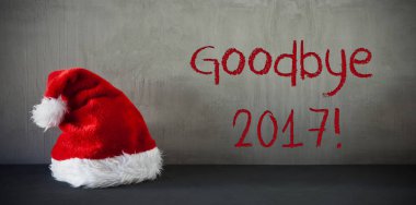 Noel Baba şapkası, metin elveda 2017
