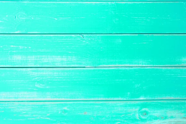 Mint Green Wooden Background, Copy Space — Stock Photo, Image