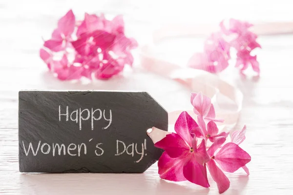 Hydrangea Blossom, Feliz Día de la Mujer —  Fotos de Stock