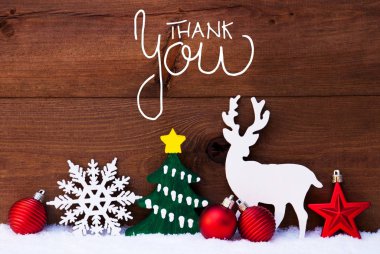 Süs, Kar, Ağaç, Balo, Kaligrafi Teşekkürler