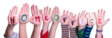 Çocuk Elleri Kelime Tutma Anonim Ofisi Evden Çalışma, Tecrit Edilmiş Arkaplan