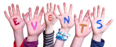 Birçok Çocuk Eller Sözcük Oluşturma Etkinlikleri, İzole Arkaplan