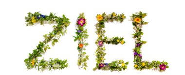 Çiçek ve Çiçek Harfler Sözcük oluşturma Hedefi Ziel