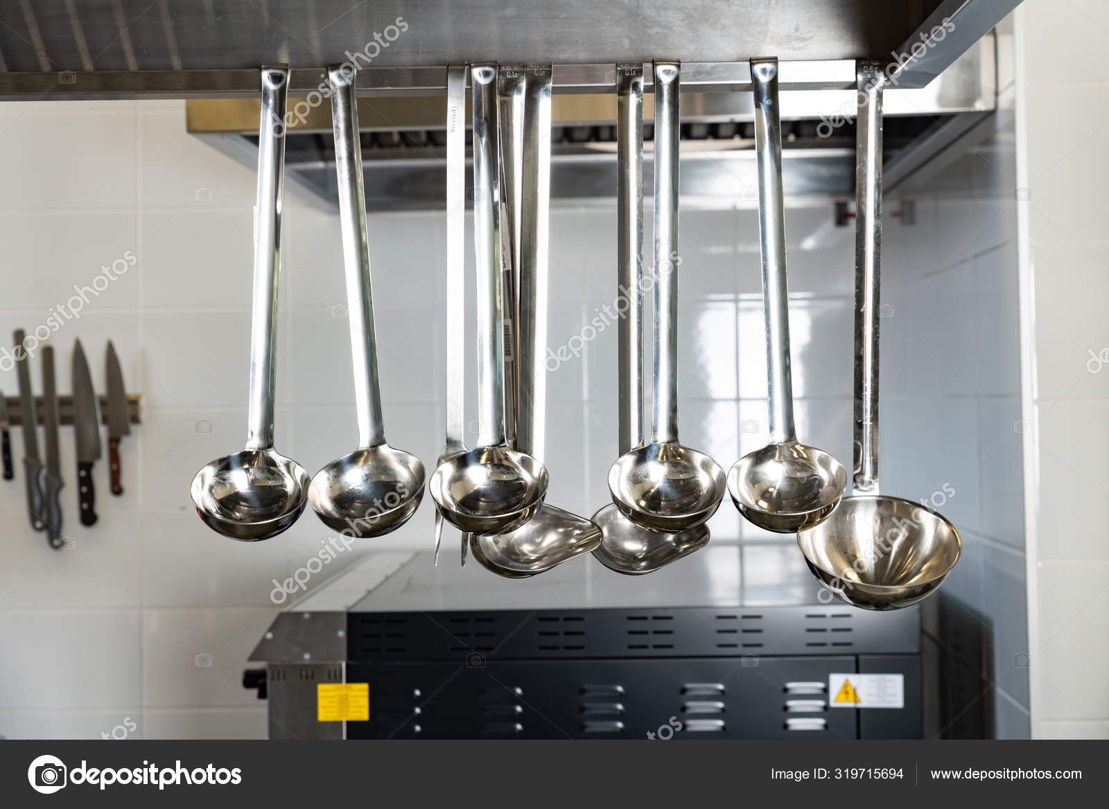 Utensilios en un restaurante de cocina fotografía de stock © Spritnyuk