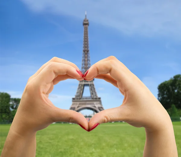 I love travel to Paris — Stock Photo, Image