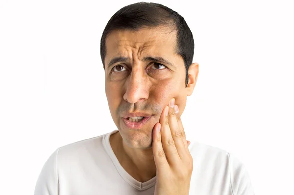 Man with toothache — Stock Photo, Image