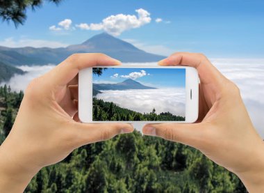 teide fotoğrafını