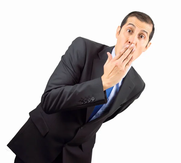 Business man surprised — Stock Photo, Image