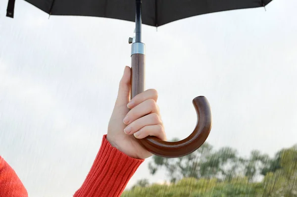 Bajo la lluvia —  Fotos de Stock