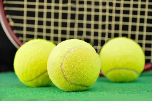 De tenniswedstrijd — Stockfoto