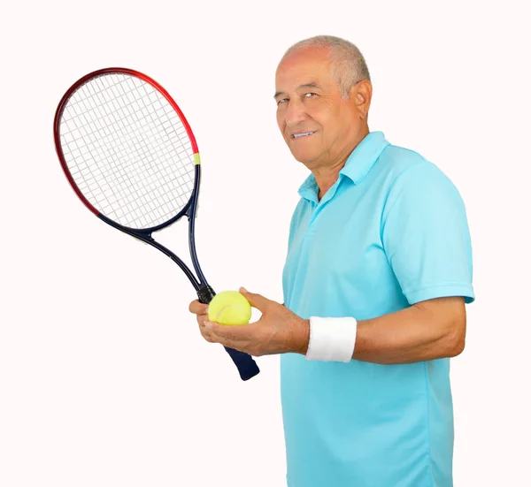 Я люблю грати в теніс — стокове фото