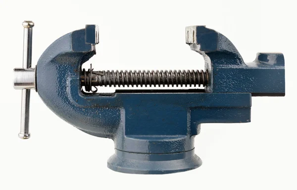 Metall tabell vise clamp — Stockfoto