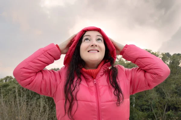 The first rain arrives — Stock Photo, Image