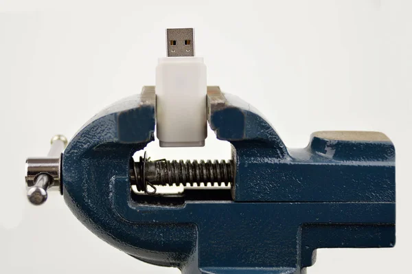 Kaken met USB-flashgeheugen — Stockfoto