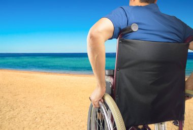 Tekerlekli sandalyede