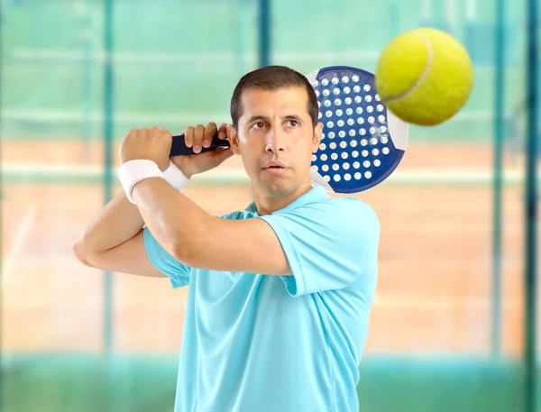 Paddeltennisspieler — Stockfoto