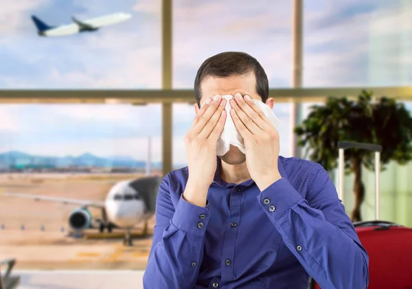 Unhappy business man — Stock Photo, Image