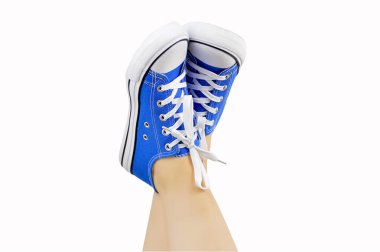 spor ayakkabılar bacaklar