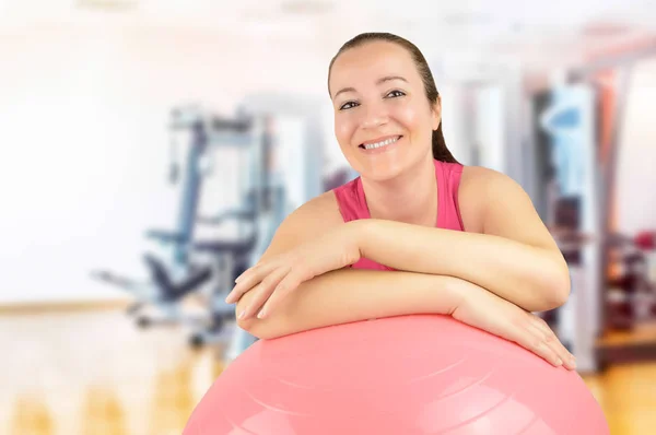 Fitness woman smiling — Stock Photo, Image