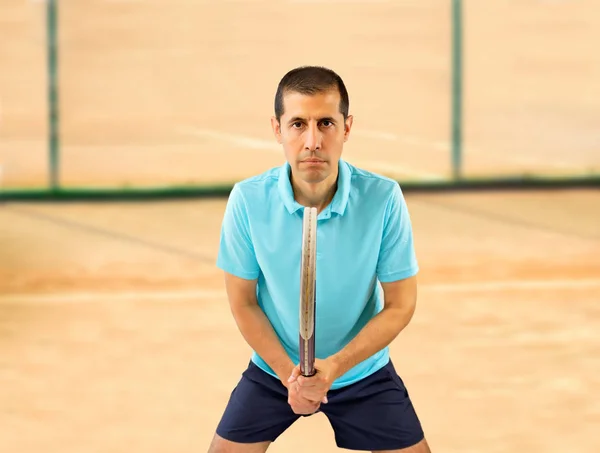 Człowiek tenisista — Zdjęcie stockowe