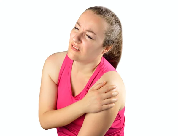 My shoulder hurts — Stock Photo, Image