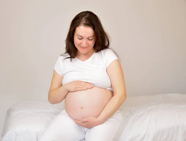 Esperando pelo meu bebê — Fotografia de Stock