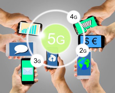 5g teknoloji ile smarphones 