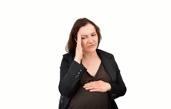 Pains of pregnancy — Stock Photo, Image