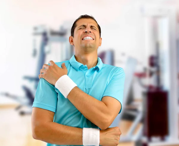 Injured sport man — Stock Photo, Image