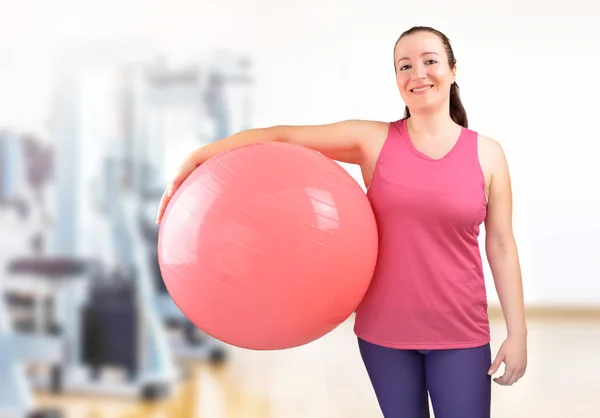 Holding the tools for the fitness — Stock Photo, Image