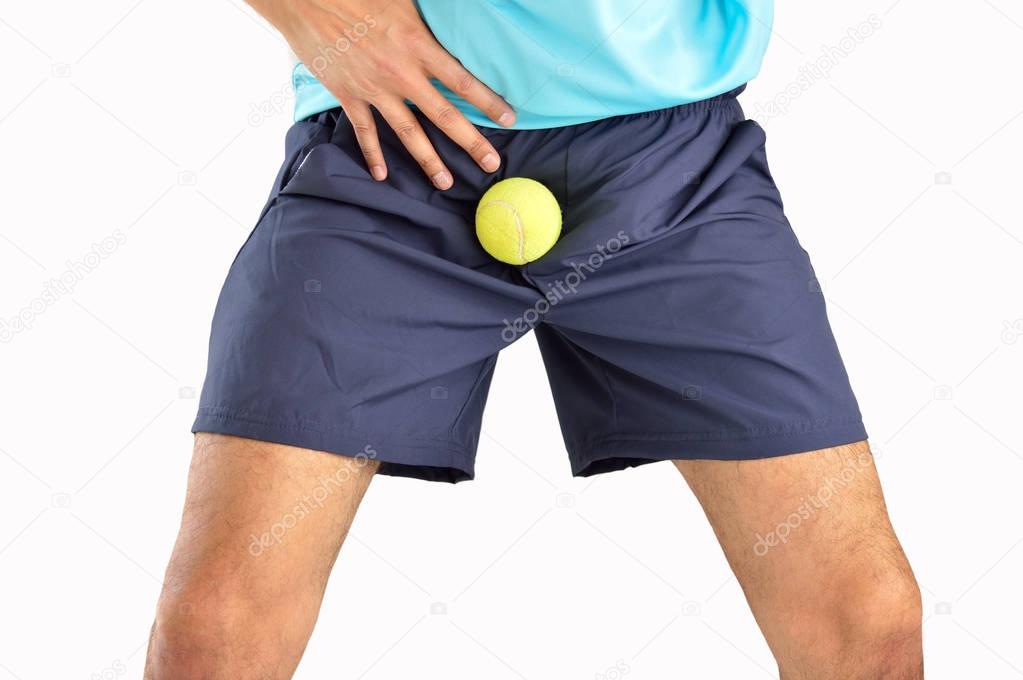 ball hit the crotch