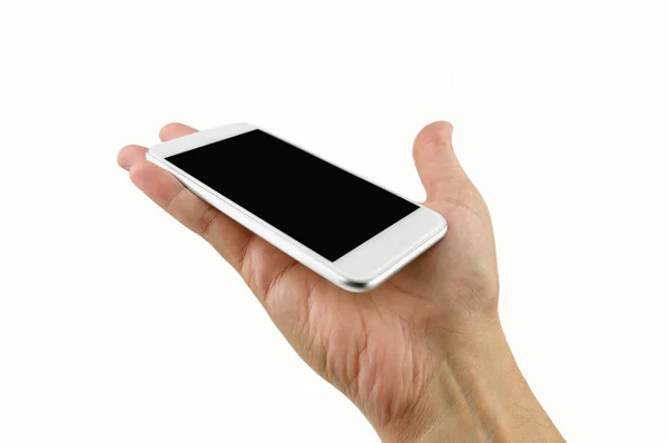 Az én-m telefon fehér — Stock Fotó