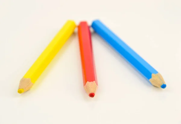 Close up of color pencils — Stock Photo, Image