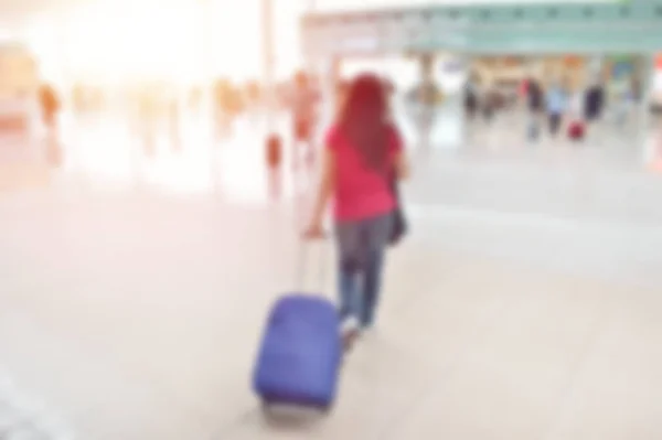 Blur Airport Bokeh Background — Stock Photo, Image