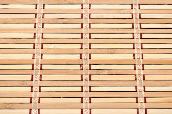 Arrière-plan bâtons de bambou avec fil unissant — Photo