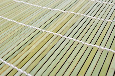 Yeşil Bambu hasır görüntüsünü