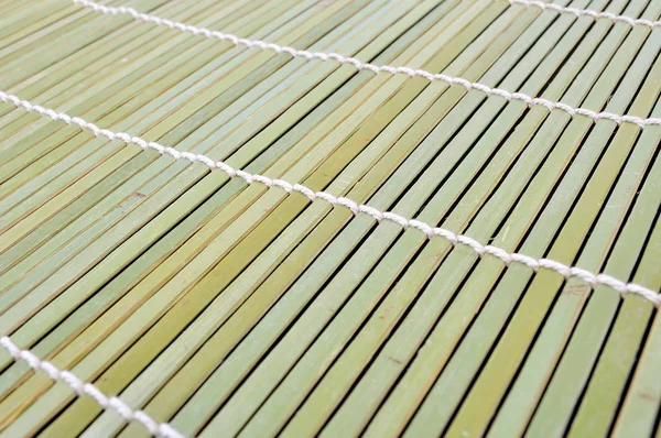 Image de tapis de bambou vert — Photo