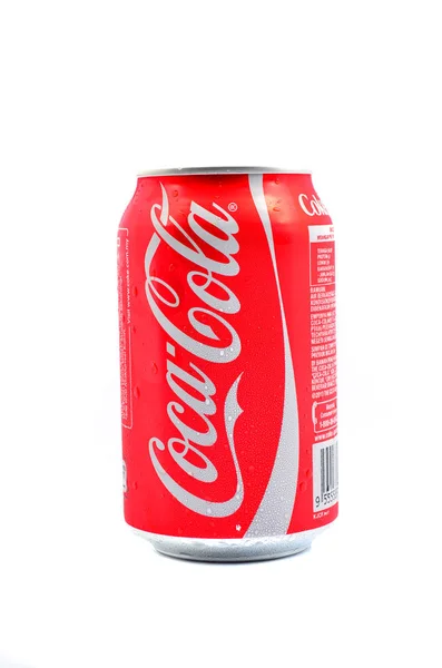 Pahang Malajzia Január 2015 Klasszikus Coca Cola Szerkesztői Fotó Fehér — Stock Fotó